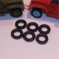 Corgi Toys 1133 or 1121 International Truck Chipperfields Crane Tires Tyres Pack 12