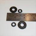 Matchbox Lesney 1-75 39c Tractor Tires Tyre Set Pack #15