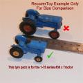 Matchbox Lesney 1-75 39c Tractor Tires Tyre Set Pack #15