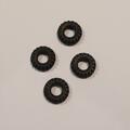 Matchbox KingSize K  5 c Muir Hill Trailer Tires 4 Tyres Pack #16