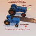 Matchbox KingSize K  4 & K-11 Tractor Tires 4 Tyres Pack #17