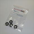 Micro Models Small Truck 17mm Smooth Tires 4 Tyres Pack #26