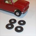 Tri-ang Spot-On Morris Mini Tires set of 4 Tyres Pack #30