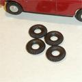 Tri-ang Spot-On Morris Mini Tires set of 4 Tyres Pack #30