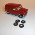 Tri-ang Spot-On Morris Mini Tires set of 4 Tyres Pack #30