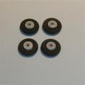 Crescent Racing Car Tires set of 4 Wheel Rims & Tyres Pack #31