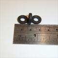 Dinky Toys Mini Morris early Tires x 4 Tyres Pack #39