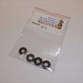 Dinky Toys Mini Morris early Tires x 4 Tyres Pack #39