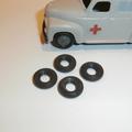 Micro Models Sedan & Truck Tires set of 4 Tyres Pack #42