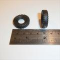 Dinky Toys Supertoys 965 Euclid Tipper Tires 4 Tyres Pack #44