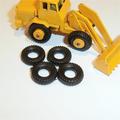 Matchbox Lesney 1-75 69 Hatra Tires set of 4 Tyres Pack #62