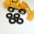 Matchbox Lesney 1-75 69 Hatra Tires set of 4 Tyres Pack #62