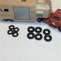 Matchbox KingSize K 18 a Dodge Horsebox Tires 10 Tyres Pack #63