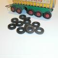 Matchbox Kingsize K 16 Dodge Twin Tipper Dump Truck Tires Pack #65