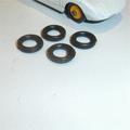 Matchbox Lesney 1-75 41c Ford GT40 Tires set of 4 Tyres Pack #69