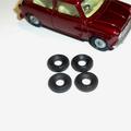 Corgi Toys Later Issue Mini & Small Car Tires set of 4 12mm Pack #84