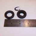 Matchbox Kingsize K  5 c Muir Hill Tractor Tires 4 Tyres Pack #85