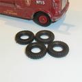 Matchbox KingSize M6 or K5 Racing Transporter set of 4 Tyres Pack #88