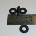 Dinky Toys Later Issue Large Sedan Tires set 4 Black Tyres Pack #93