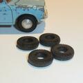 Tri-ang Spot-On Small Sedans Tires set of 4 Tyres Pack #96