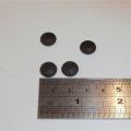 Dinky Toys Tires 35 Series small cars black solid rubber wheel tyre Pack #100