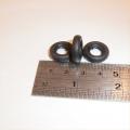 Dinky Toys Small Truck 17mm Smooth Tires set of 5 Tyres Pack #114