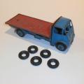 Dinky Toys Guy Van and Tray Truck 19mm Smooth Tires set of 5 Tyres Pack #117