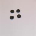 Tootsie Toys 14mm Rubber Wheel 4mm Wide Black 4 Tyres Pack #128