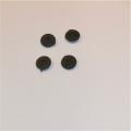 Tootsie Toys 14mm Rubber Wheel 4mm Wide Black 4 Tyres Pack #128
