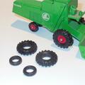 Matchbox Kingsize K  9 Claas Combine Harvester Black Tyres Pack #139