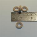 Dinky Toys Cream Treaded Tires set of 4 15mm Sedan Tyres Pack #152