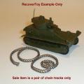 Dinky Toys 151 a Medium Tank Pair of Chain Tracks