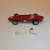 Dinky Toys 242 Ferrari Racing Car Fit Screen and Driver
