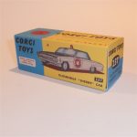 Corgi Toys 237 Oldsmobile "Sheriff" Car Reproduction Box